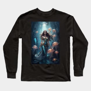 Beautiful mermaid Long Sleeve T-Shirt